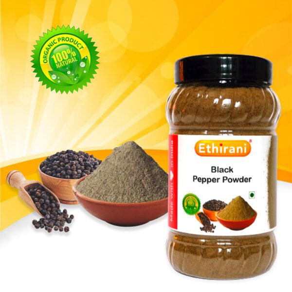 Organic black pepper kali mirch powder